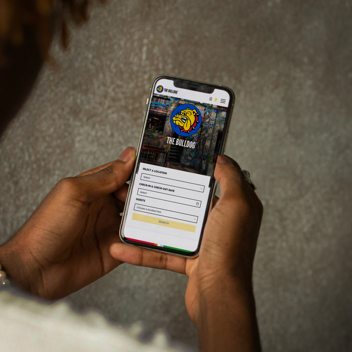 case - mock-up The Bulldog