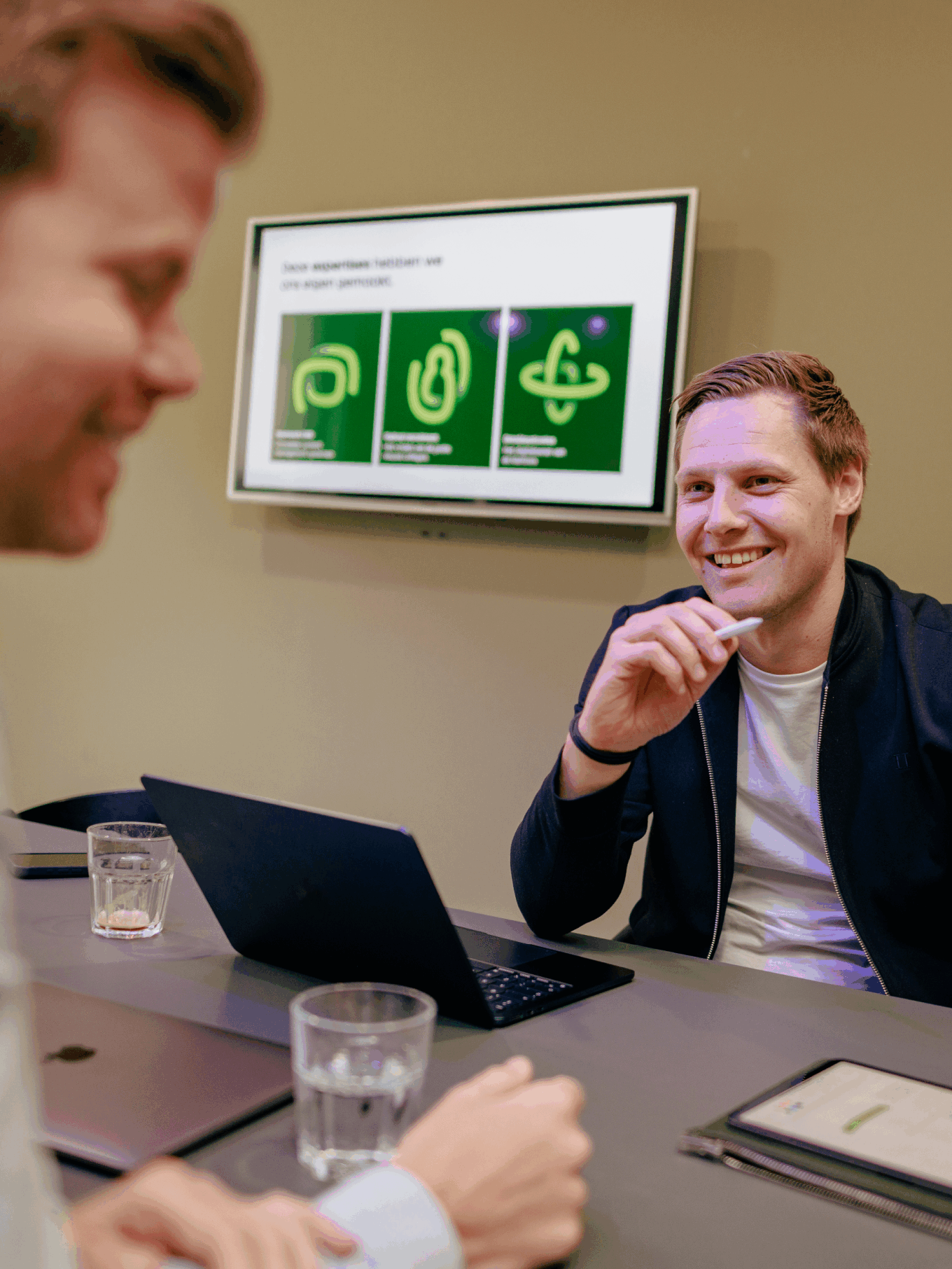 Jeroen en Fabian in gesprek
