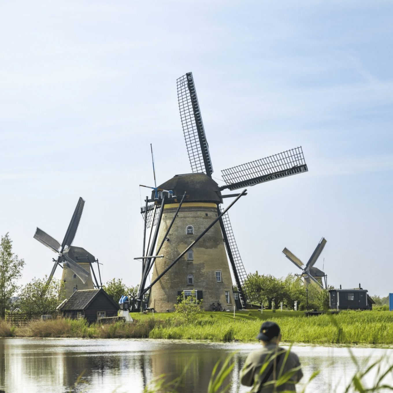De molens van Kinderdijk
